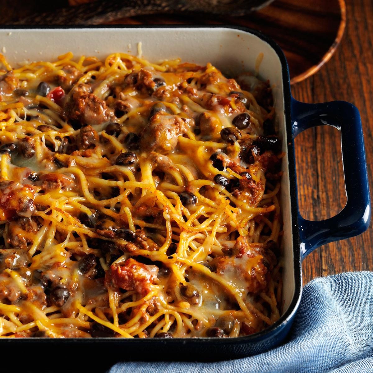 Taco Spaghetti Recipe How To Make It